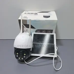 Two-Way Audio 4G PTZ Outdoor Security Motion Sensor Solar Camera