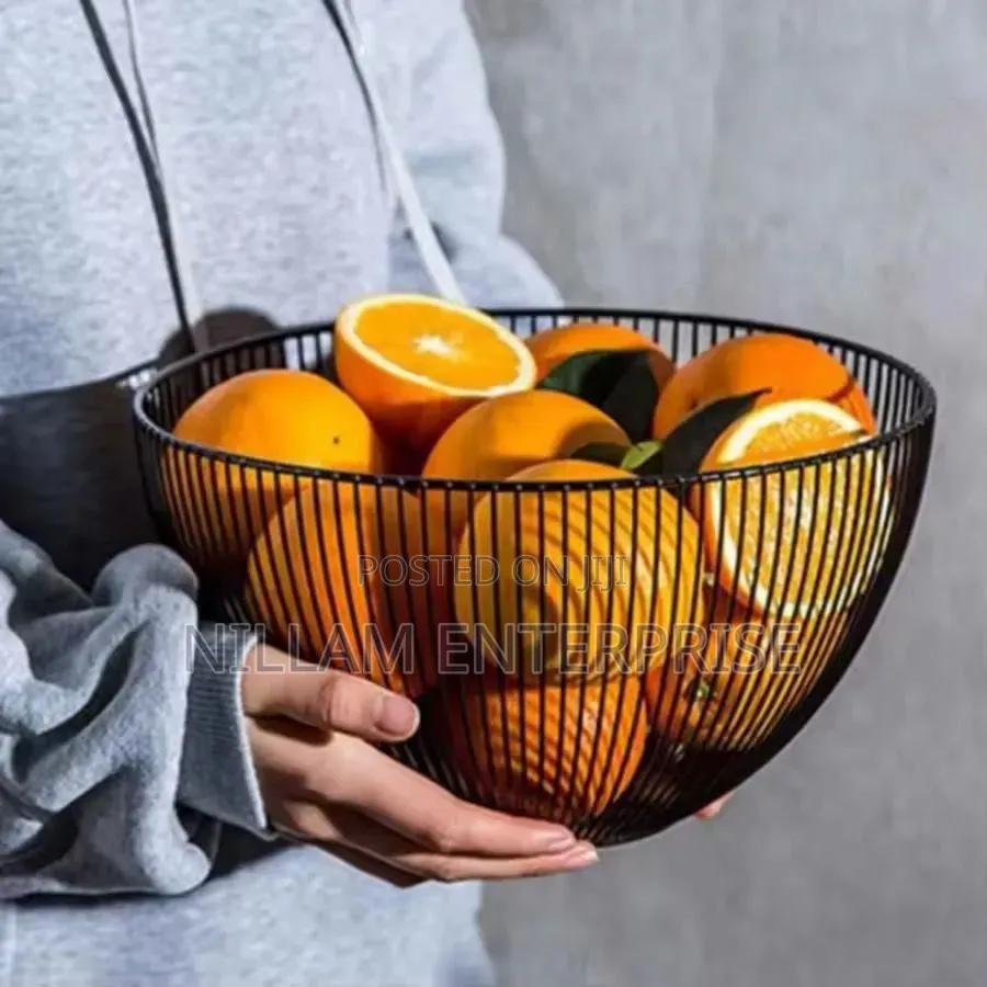 Round Decorative Fruit Basket