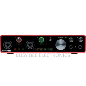 Focusrite Scarlett 8i6 8×6 USB Audio/Midi Interface