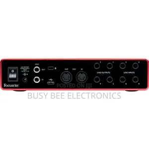 Focusrite Scarlett 8i6 8×6 USB Audio/Midi Interface