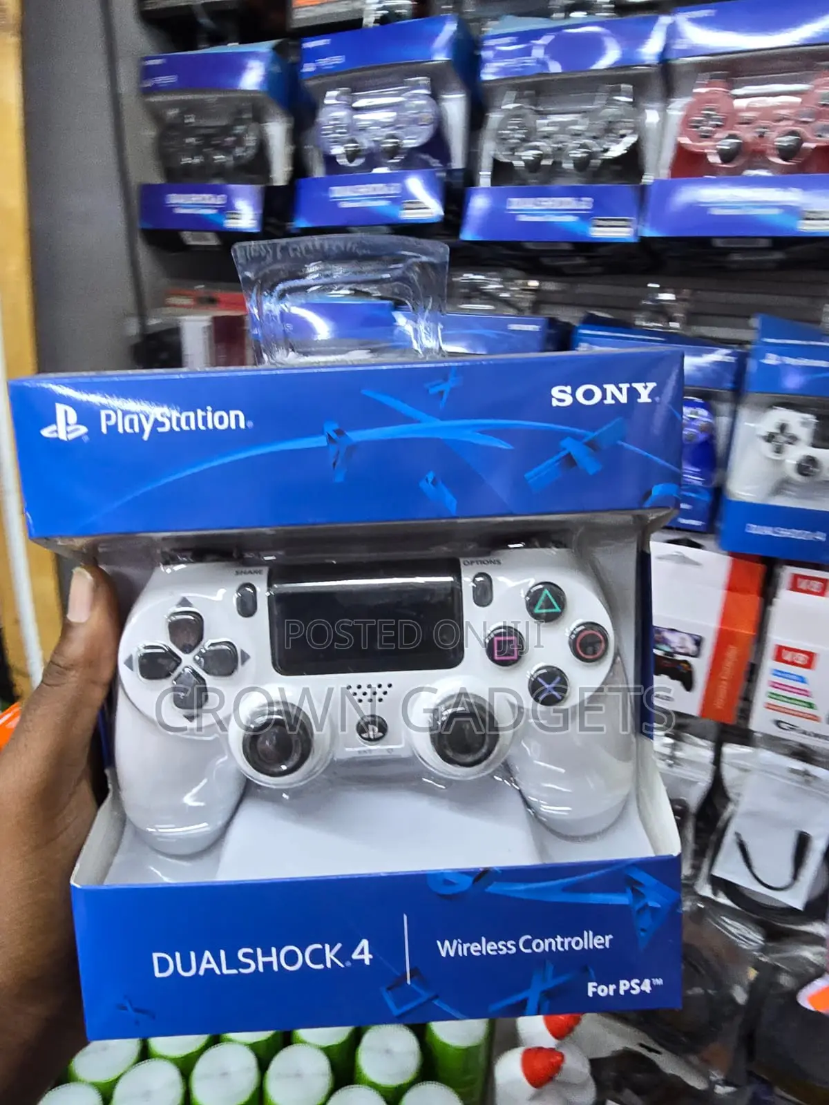 PS4 Wireless Game Controller With Motion Sensor Light Bar