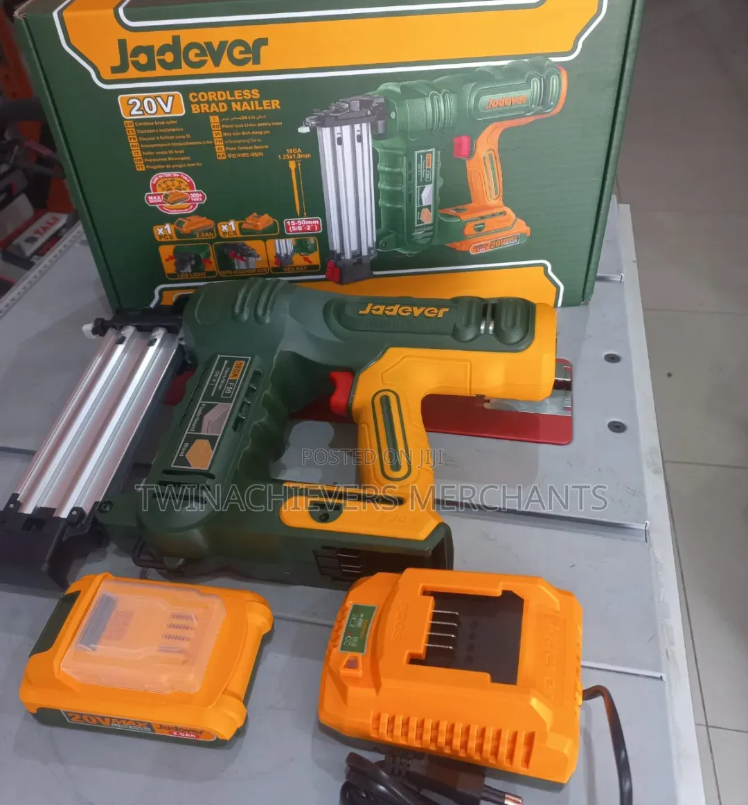 Cordless/Rechargeable Brad Nailer 20v