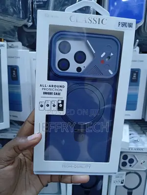 iPhone 16 Pro Max Futuristic 2-in-1 Armor Magnetic Case
