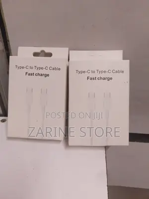 Fast Charging C-C Cable 1M Long Compatible With All Mobile Phone