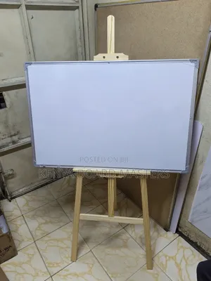 Whiteboard With Wooden Stand