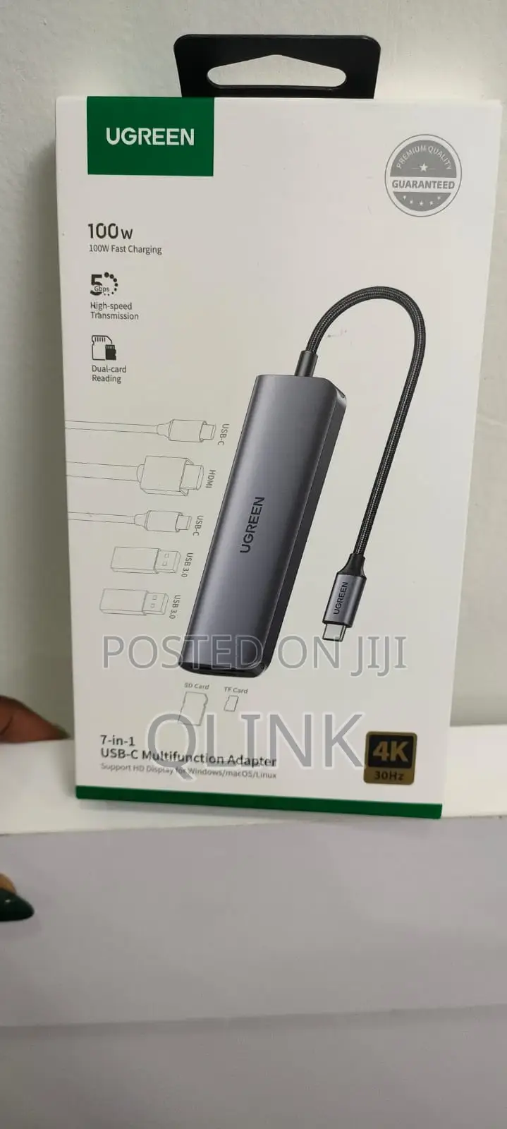 UGREEN 7 in 1 Multifunction Adapter, UG- 90568