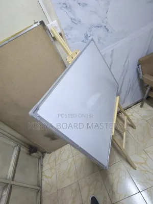 90*60cm White Board Wooden Stand