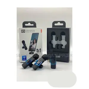 Compact Design Mini Lapel Lavalier Dual Wireless Microphone
