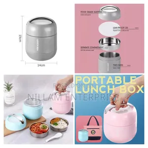Stainless Steel Food Portable Lunch Box 1000ml