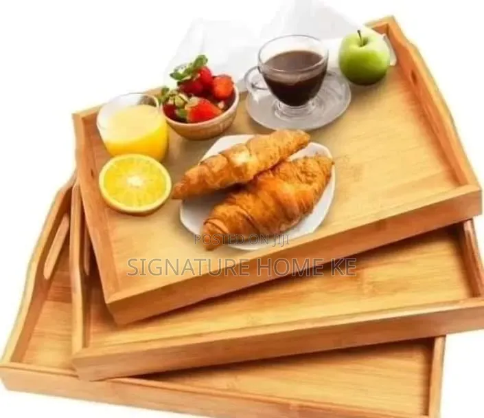 3in1 Bamboo Serving Trays