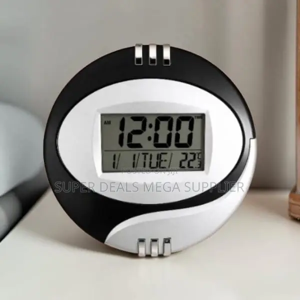 Compact Modern Kadio Table Wall Mount Digital Clock