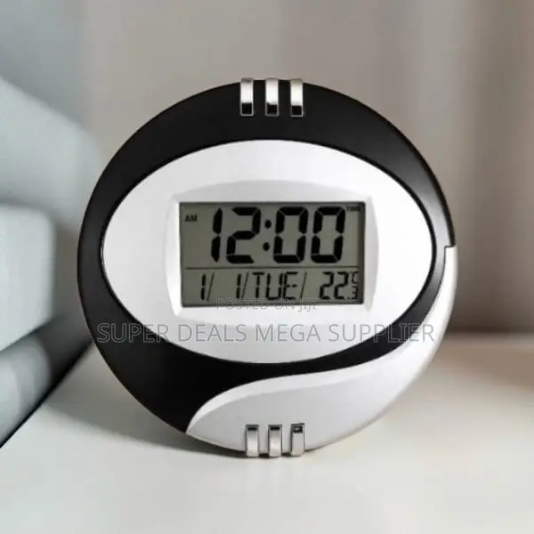 Space-Saving Stylish Kadio Table Wall Mount Digital Clock