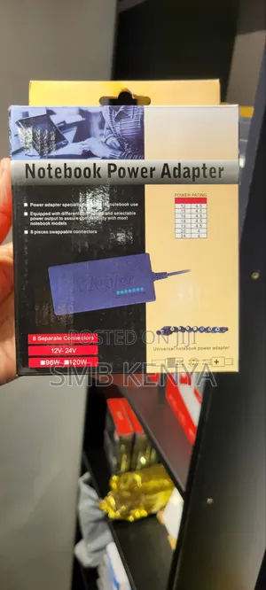 Universal Notebook Power Adapter With 8 Separate Connectors