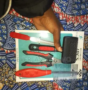4 Pieces Pet (Dogs/Cats) Grooming Set