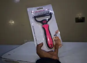 Dual-Sided Pet Detangler for Dogs