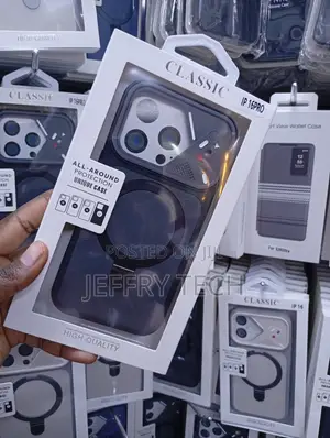 iPhone 16 Pro Classic Brand Protective Case