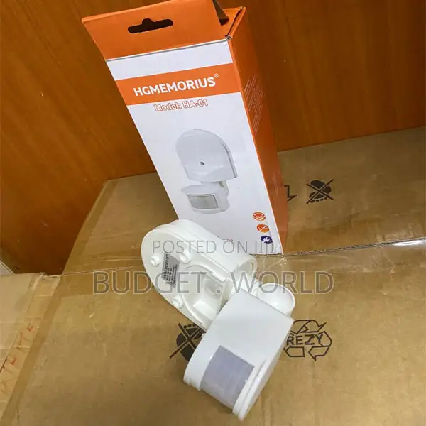 Universal 180° Motion Sensor Switch for Security Convenience