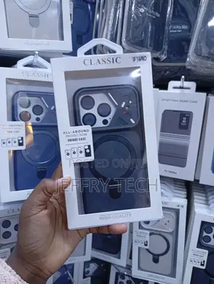 iPhone 14 Pro Integrated Magnetic Ring Case