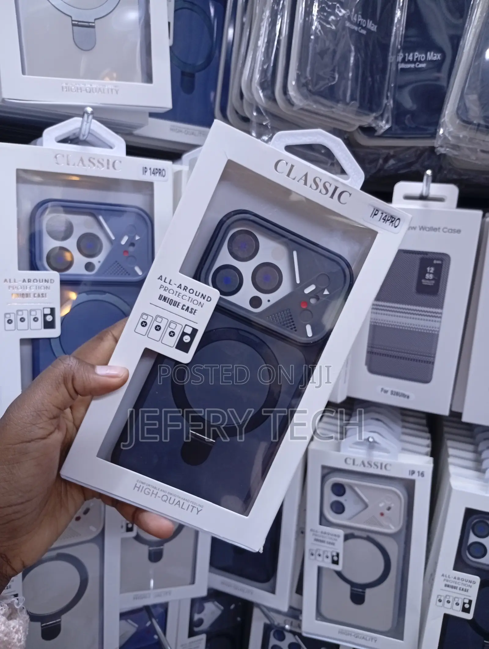 iPhone 14 Pro Integrated Magnetic Ring Case