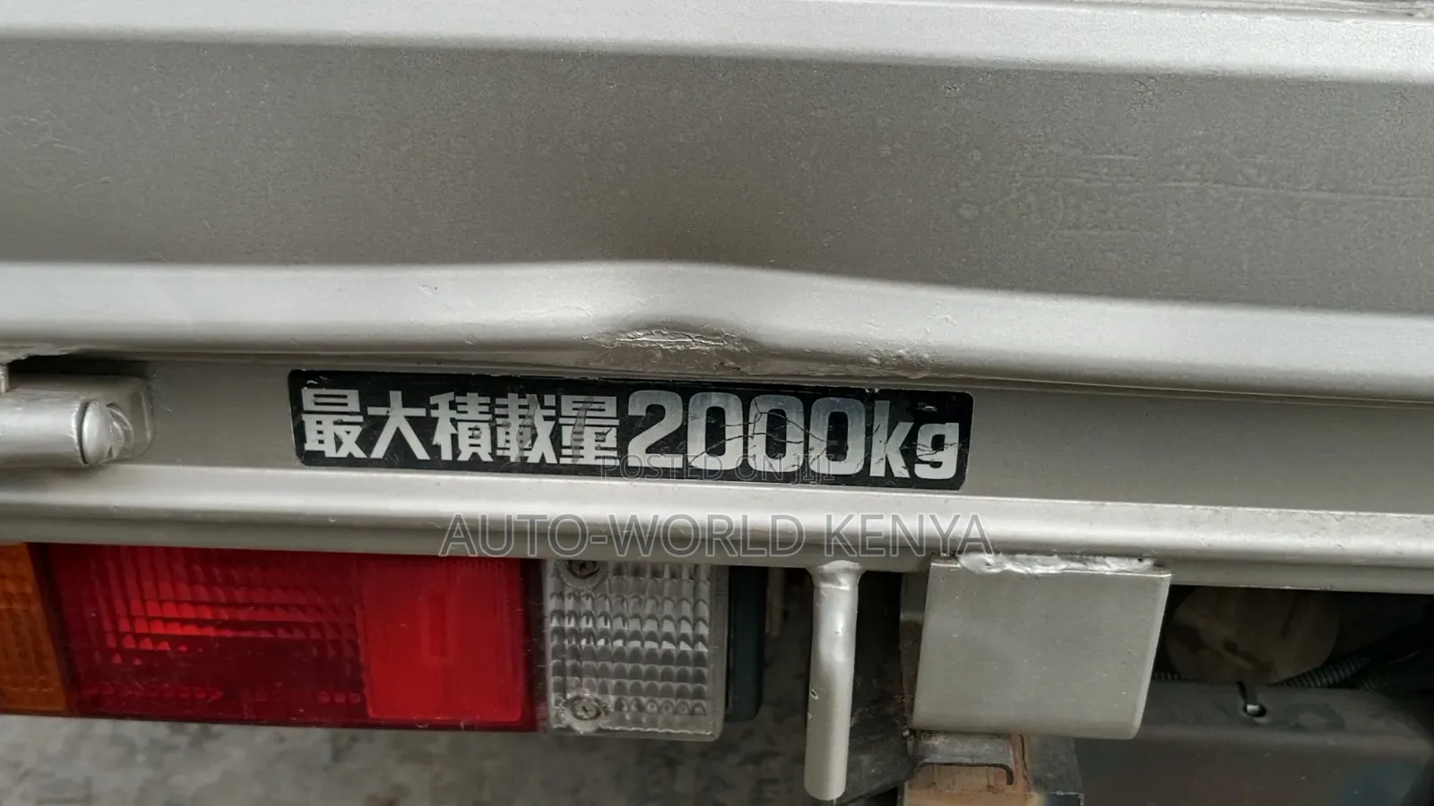 Mitsubishi Fuso Canter 2019 Silver