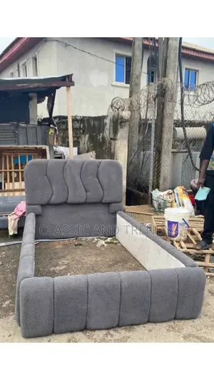 5x6 Grey Bubble Bed: Free Delivery