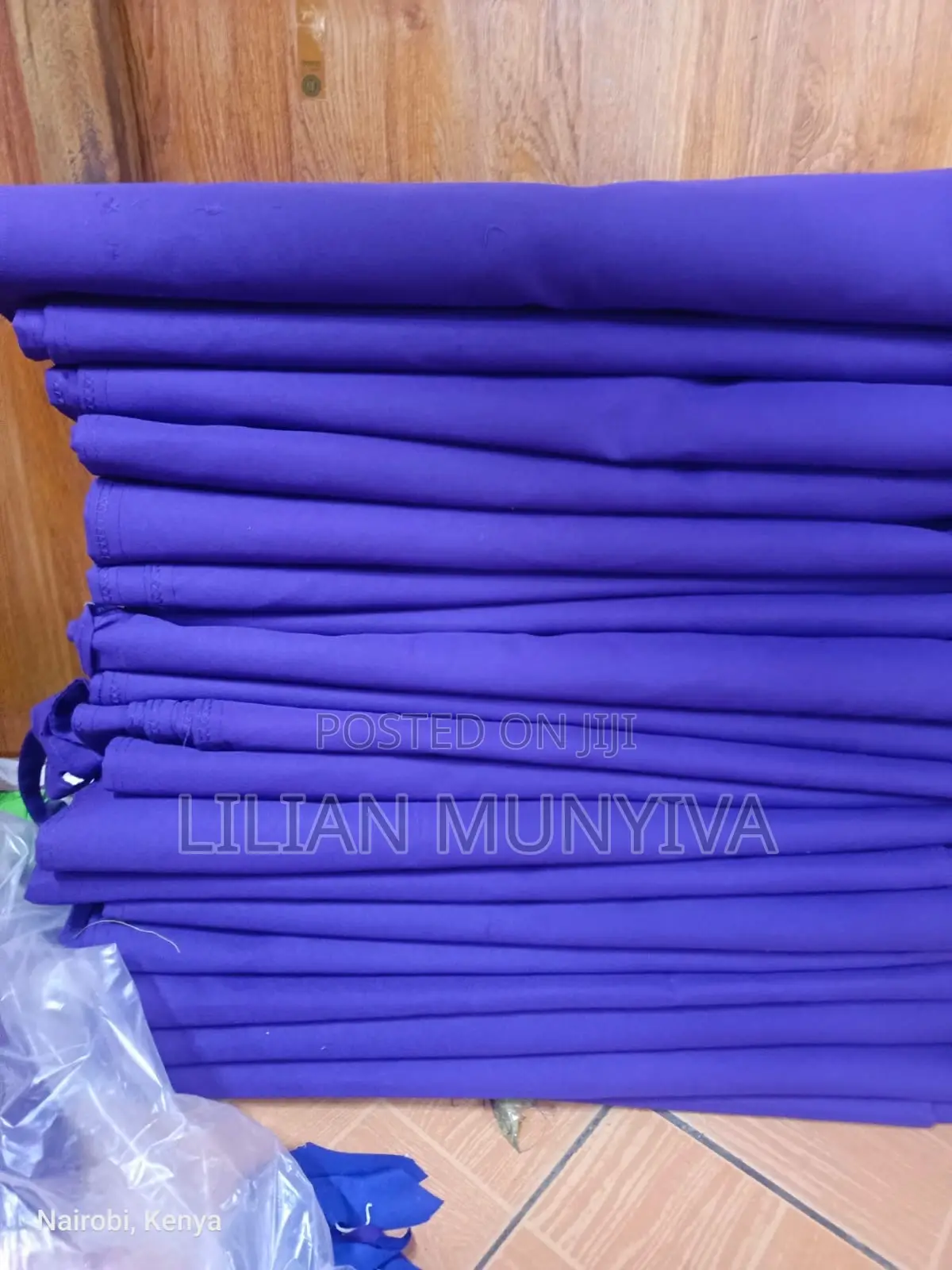Plain Purple Aprons