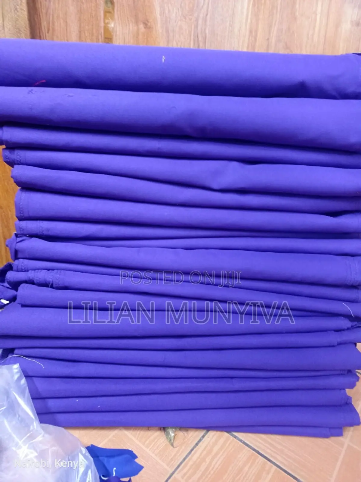 Plain Purple Aprons