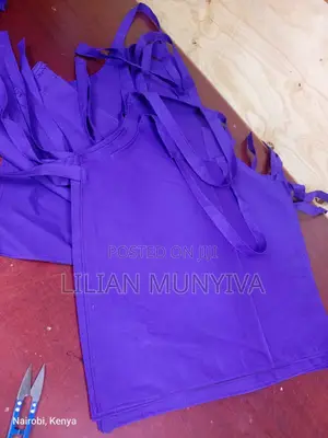 Plain Purple Aprons