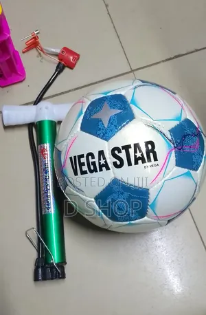 Original VegaStar Soccer Balls and Free Pump