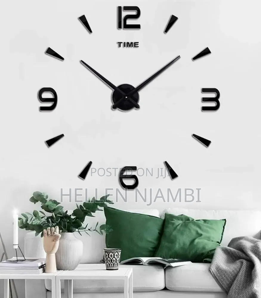 DIY Sticker Wall Clock