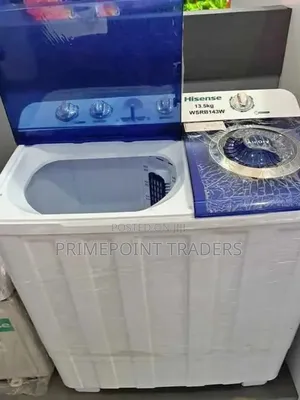 Hisense Washing Machine 13.5kg Capacity Top Load Twin Tub Wash and Spi