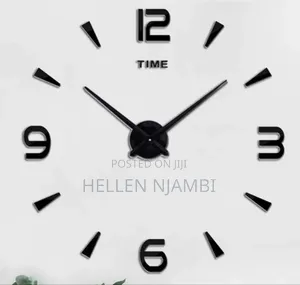 DIY Sticker Wall Clock