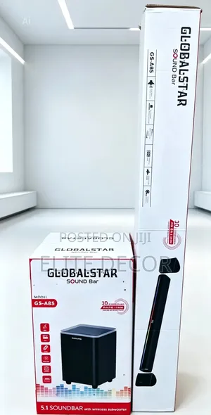Globalstar GS-A85 5.1CH Wireless Soundbar 170W With Bluetooth