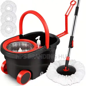 360° Spin Mop With Bucket Dehydration Basket(el.b