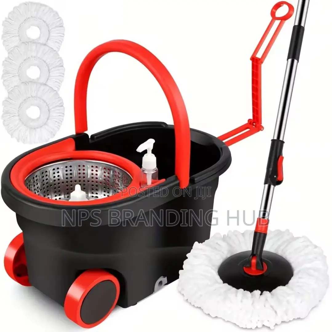 360° Spin Mop With Bucket Dehydration Basket(el.b