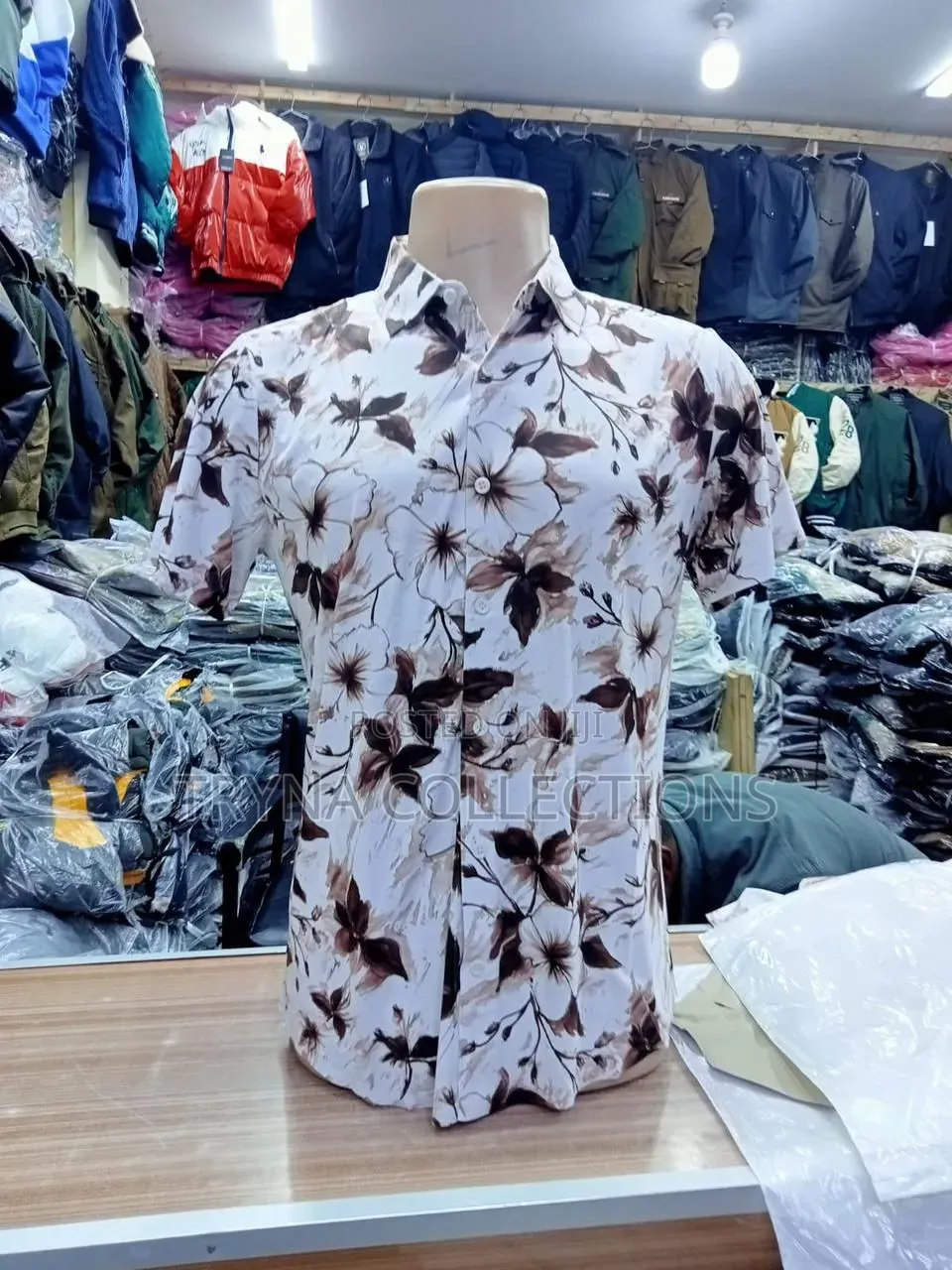 Floral Silk Shirts