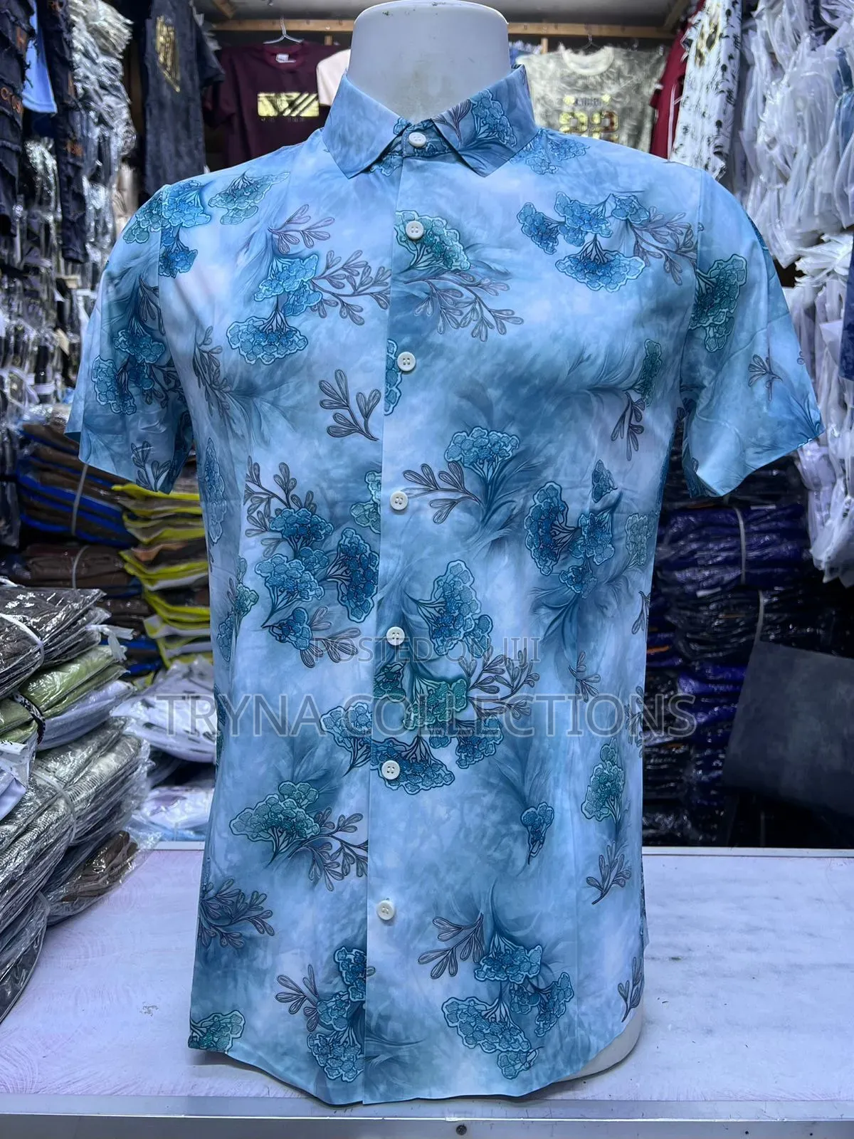 Floral Silk Shirts
