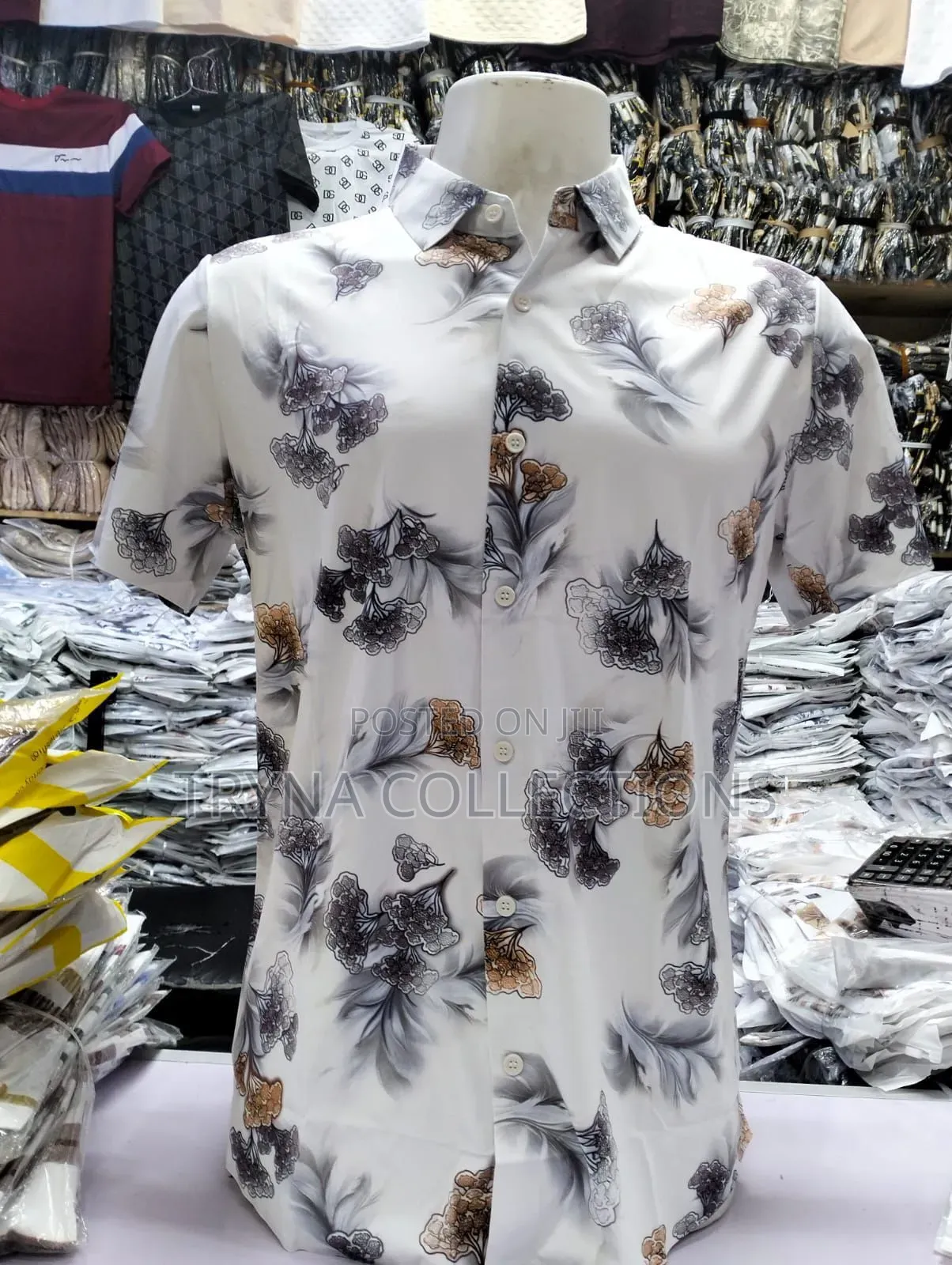 Floral Silk Shirts