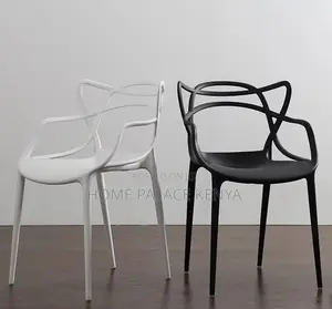 Plastic Chair: Open Back Designer Dining Chair