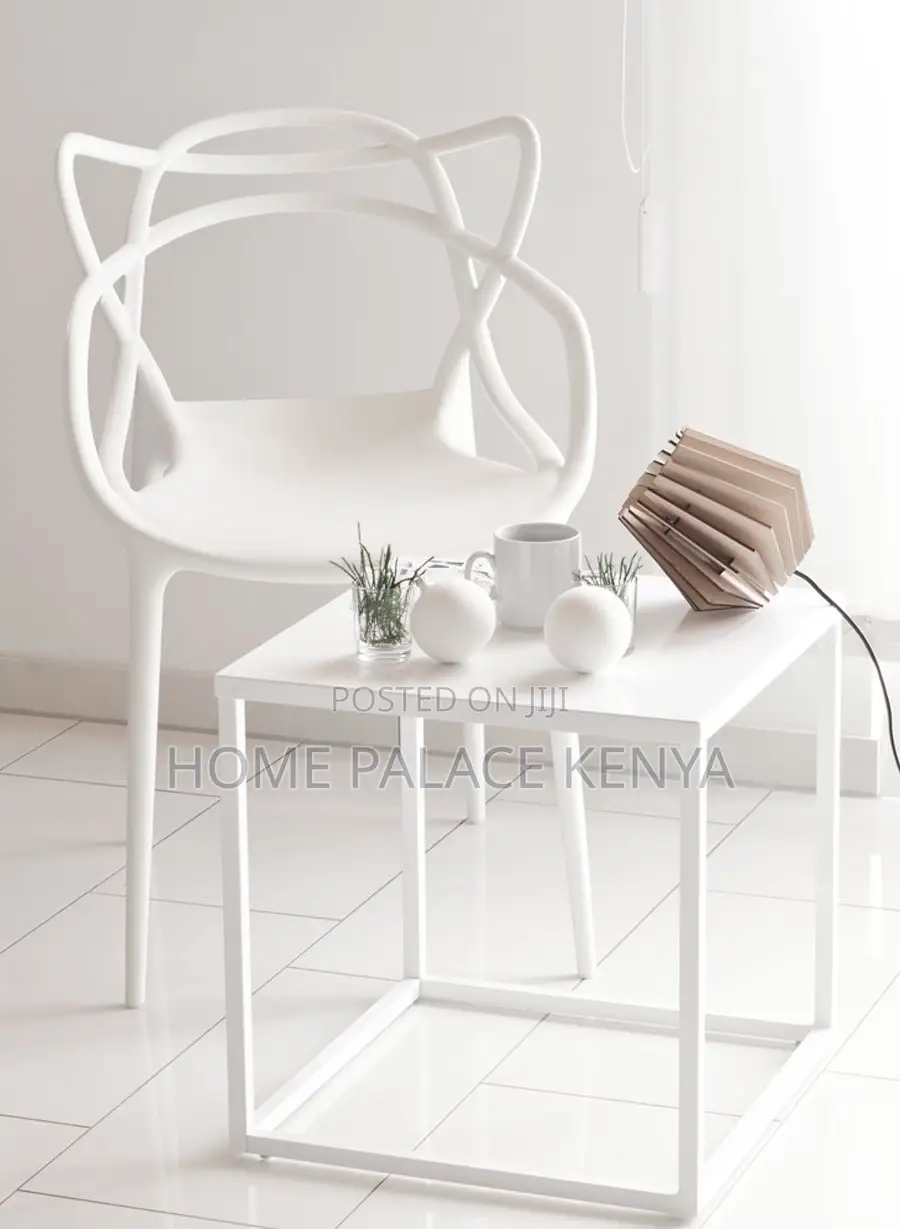 Plastic Chair: Open Back Designer Dining Chair