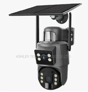 Advanced UBOX 4MP Solar PTZ 4G Camera – Dual Lens Full HD Security**