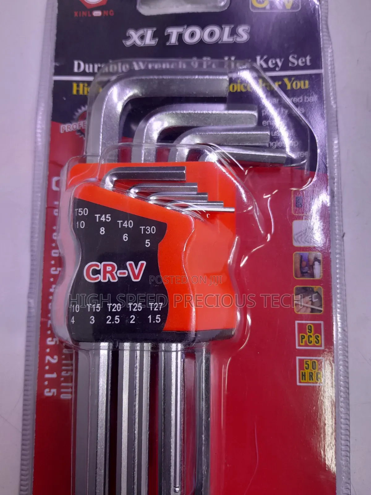 Ball Point Hex Key Set 9pcs