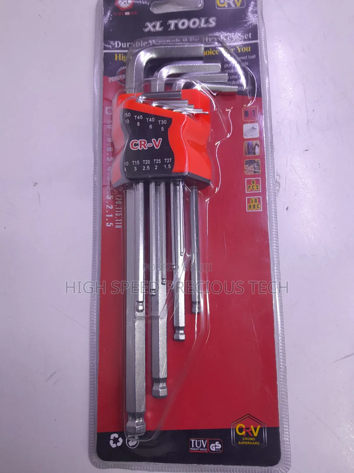 Ball Point Hex Key Set 9pcs
