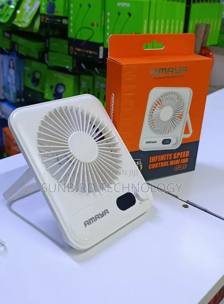 Amaya Infinite Speed Control Mini Fan Apf-01