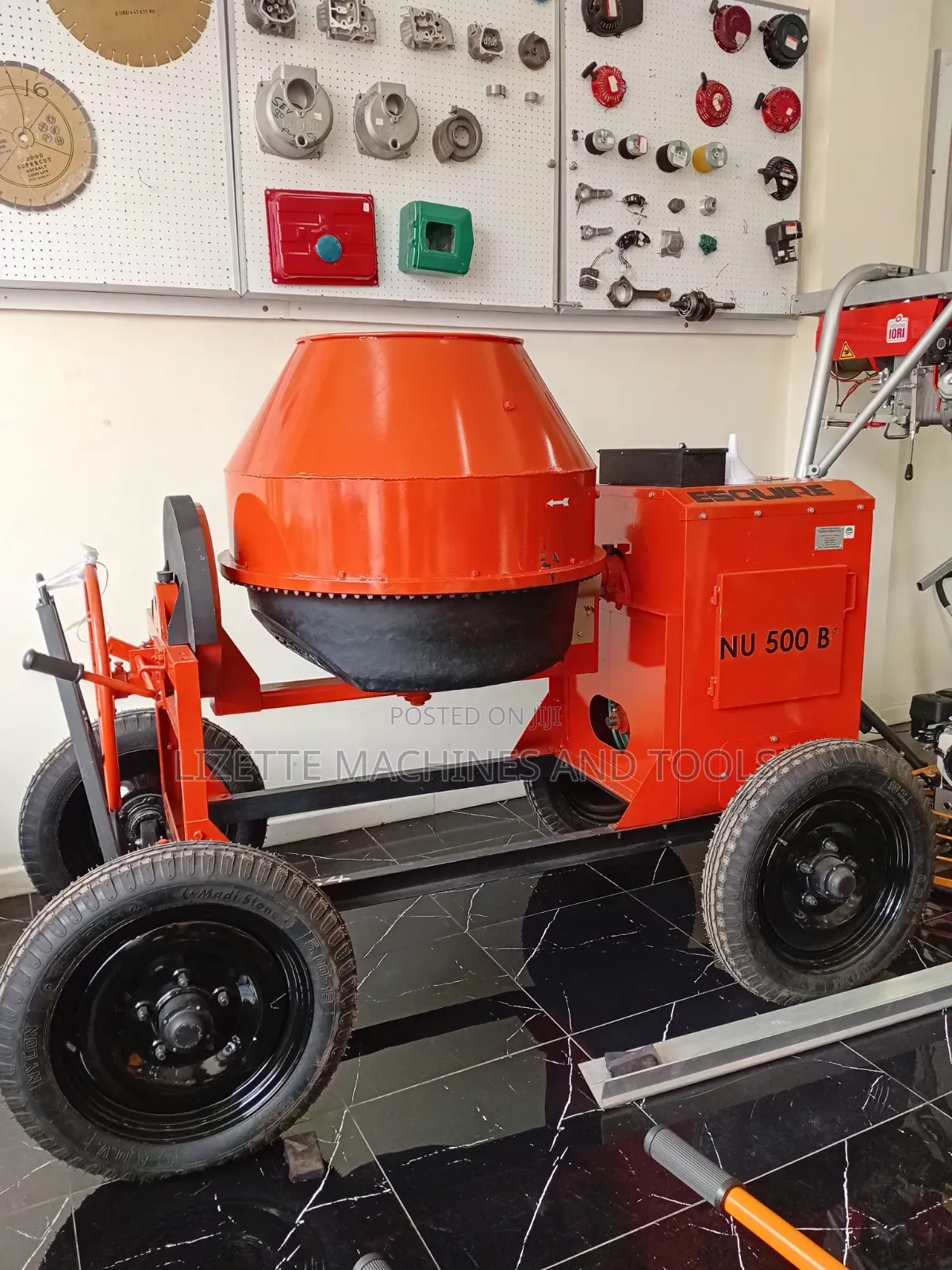 500L Esquire Diesel Concrete Mixer