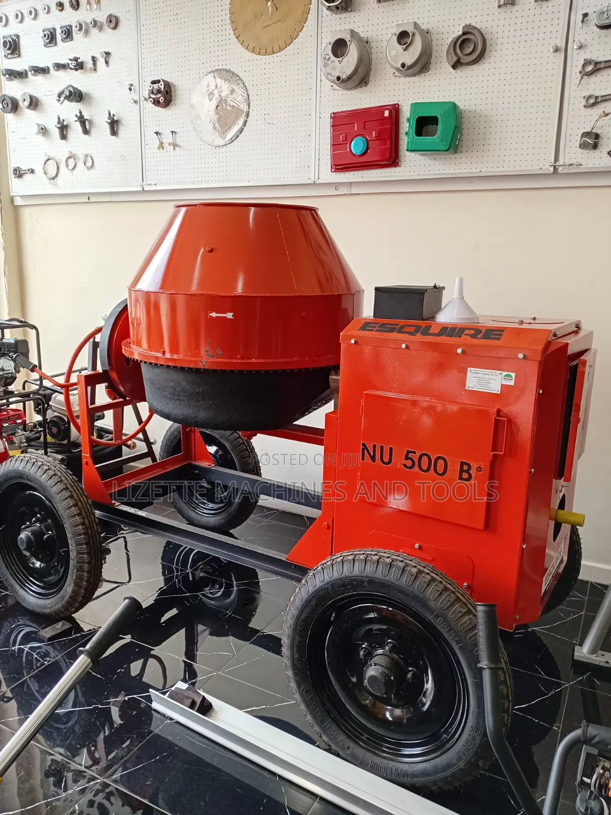 500L Esquire Diesel Concrete Mixer