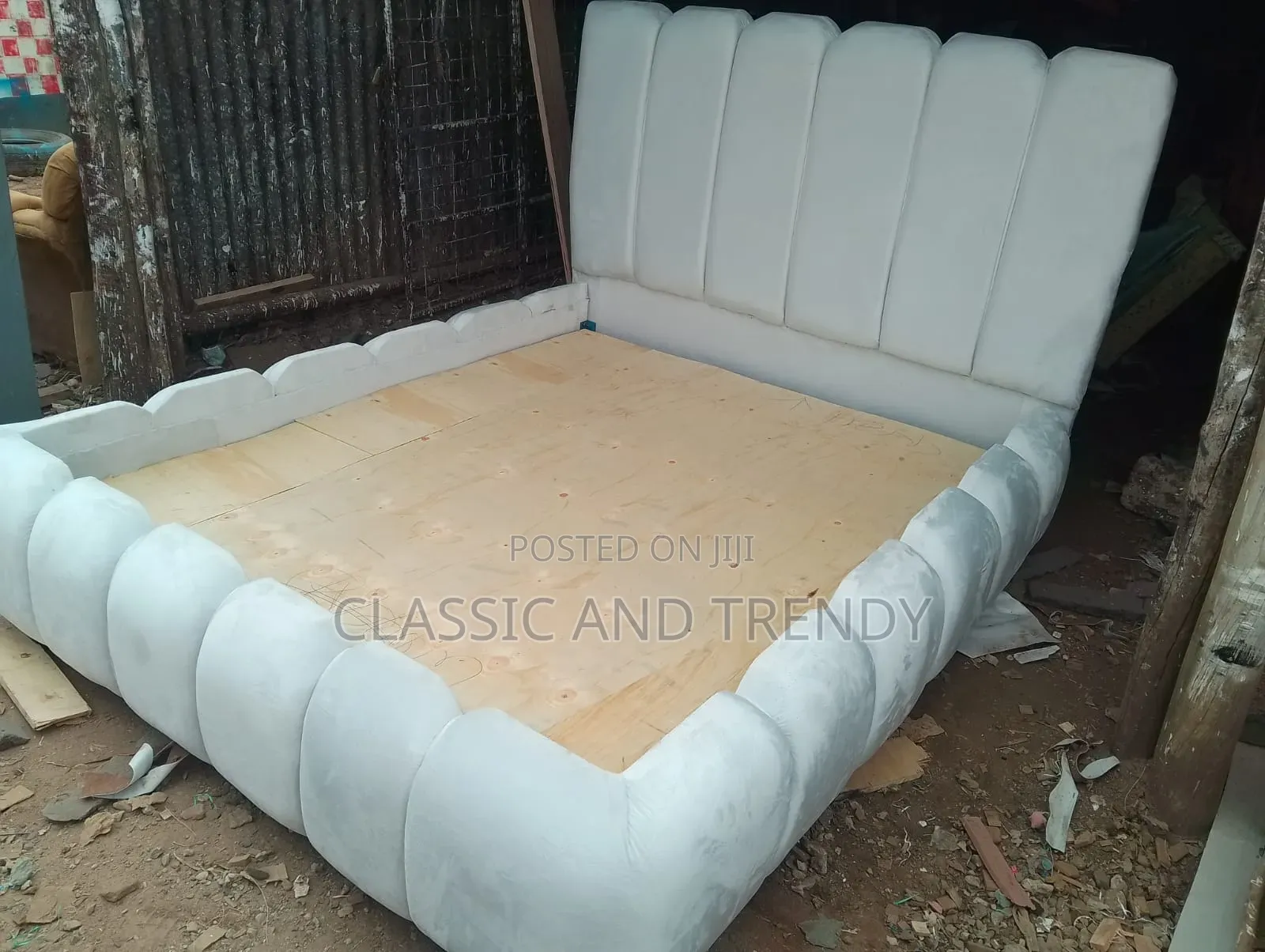 5x6 White Bubble Bed :Free Delivery Payment on Delivery