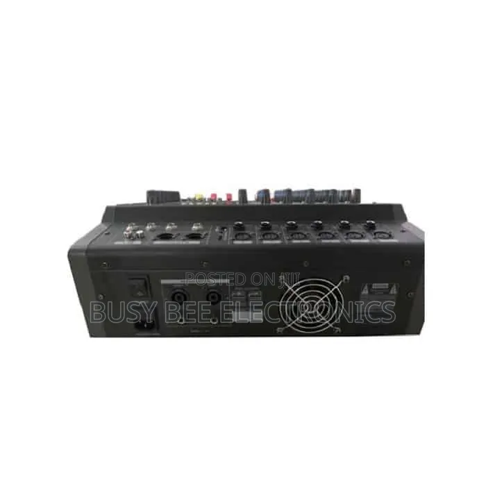 6-Channel Powered Mixer With Multi-Fx Processor