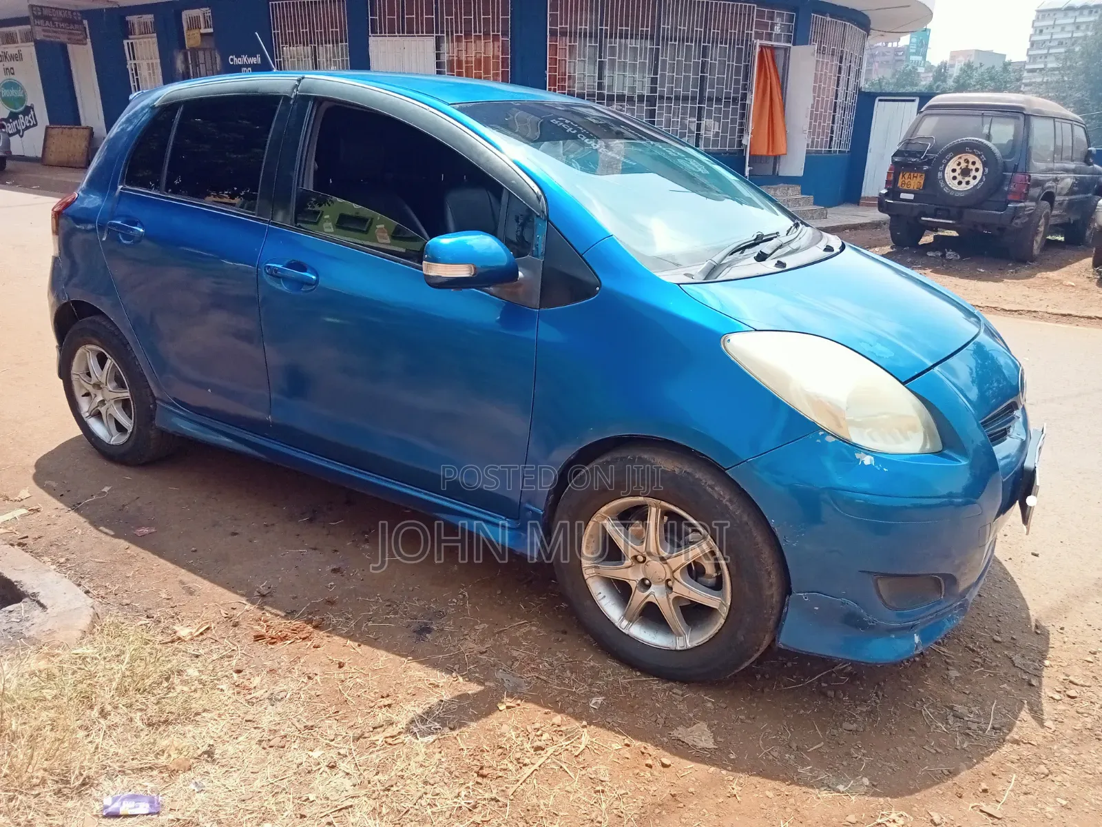 Toyota Vitz 2009 Blue