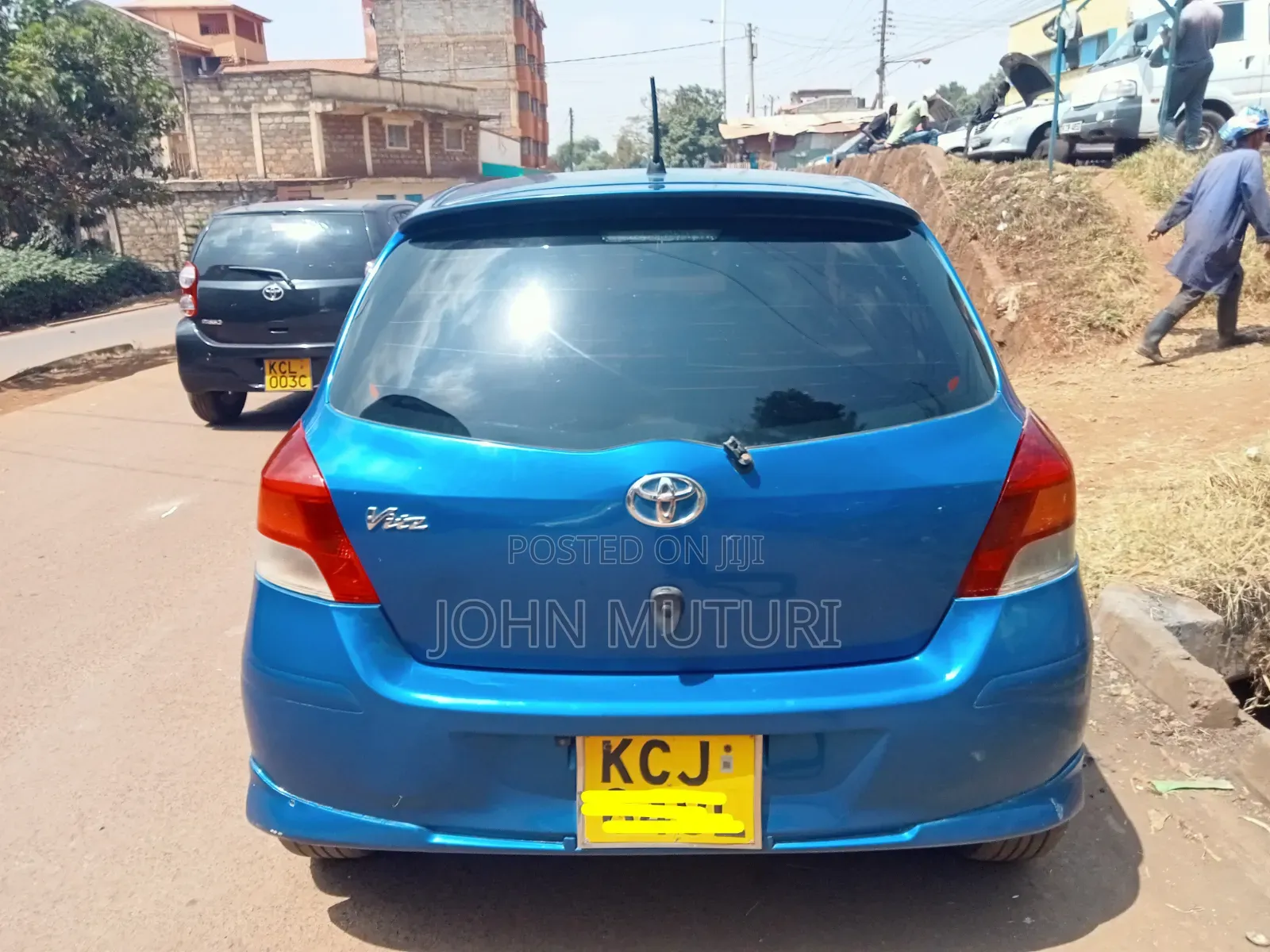 Toyota Vitz 2009 Blue